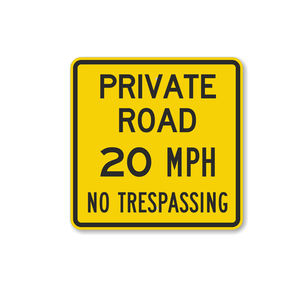 مورد مصنع OEM علامات السلامة على الطرق من الألومنيوم ، فيلم عاكس عالي الوضوح للشوارع - Product Image 3