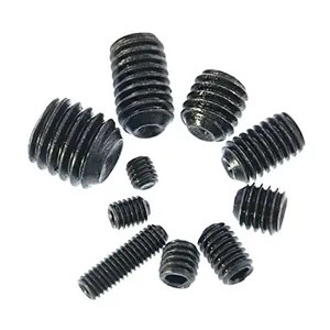 400pcs Hex Socket Set <strong>Screws</strong> M3 M4 M5 M6 M8 Steel Internal Hex Drive Cup-Point Headless Set <strong>Screws</strong> for <strong>Door</strong> <strong>Handle</strong> - Product Image 4