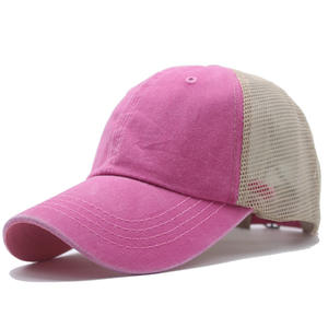 <span class=keywords><strong>2022</strong></span> Promotion populaire hommes et femmes Gorras lavé en détresse maille casquette été sport chapeaux Baseball filets chapeau - Product Image 3