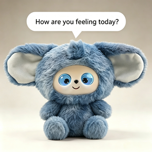 Juguete de Peluche Interactivo con IA, Compañero Emocional en Postura Sentada con Ojos LED, Chat de Voz, Cuentos, Regalo para Niños, Venta al por Mayor ZZ-01 - Product Image 1