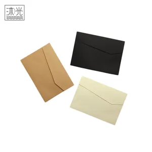 Wholesale Eco Friendly Custom Gift Packing Colored Kraft Paper Envelopes