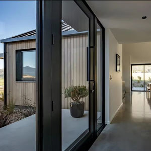 Conception moderne commerciale Windows en aluminium pour l'usage externe de style ouvert d'oscillation de villa - Product Image 1