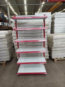 Étagères de présentation pour supermarchés sur mesure à 6 niveaux, étagères à simple face, capacité de 60 à 100 kg - Product Image 5