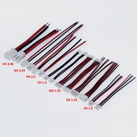 Conector JST XH de Ángulo Recto de 2.54 mm, Conector JST XH de 90 Grados con Paso de 2.5 mm, Conector de 2 3 4 5 6 7 8 Pines para PCB