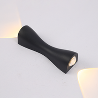 Lampe murale LED en aluminium à économie d'énergie, étanche IP65, pour l'éclairage d'ambiance des hôtels et des bars