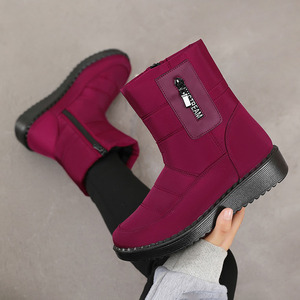 Inverno all'ingrosso donne Snoe impermeabili stivali di nuovo tipo piattaforma tenere caldi <span class=keywords><strong>stivaletti</strong></span> <span class=keywords><strong>con</strong></span> tacchi di pelliccia spessa 36-41 - Product Image 4