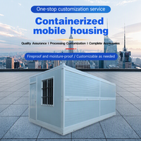 Maison conteneur pliable de haute qualité à montage rapide, bâtiment préfabriqué mobile et portable pour logement