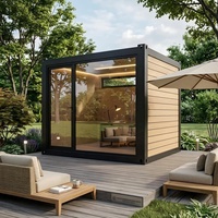 Maison conteneur préfabriquée de qualité supérieure, structure robuste, grand espace, idéale pour poste avancé isolé, service personnalisé