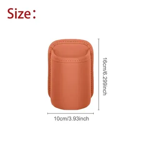 Portavasos Colgante de Cuero PU para Coche, Organizador de Botellas para Puerta de Coche, Accesorio Interior para Coche - Product Image 2