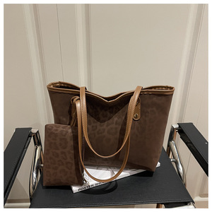 Túi đeo vai <span class=keywords><strong>Leopard</strong></span> Set Hàn Quốc 2026, kiểu dáng châu Âu & Mỹ, dung tích lớn, bộ sưu tập túi tote - Product Image 5