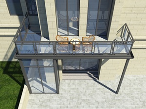 Invernaderos de Vidrio Personalizados de Primera Categoría, Casas de Cristal para Jardín, Invernaderos de Vidrio con Estructura de Aleación de Aluminio Garantizados - Product Image 4