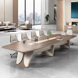 Liyu modern oda boardroom masa sandalye masa yönetici kavisli yuvalama masaları beyaz üçgen ile odalar için konferans masası