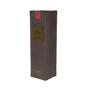 Boîtier en carton en <span class=keywords><strong>bois</strong></span> haut de gamme personnalisé, boîte en papier créatif rétro, emballage de boissons, vin, insertion de mousse - Product Image 3
