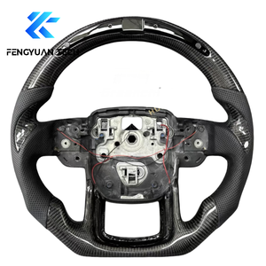 Volant sport en fibre de carbone avec écran LED rouge OEM pour Land Rover Range 2014 2015 2016 2017 2018 2019 2020 2021 <span class=keywords><strong>2022</strong></span> - Product Image 2