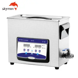 Skymen JP-031S 180W 6.5L Stainless Steel Jewelry Cleaner for Professional Tool Watch Glasses Retainer Denture Coin Cleaning