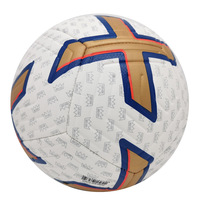 Ballon de football personnalisé en cuir PU taille 4-5 pour l'entraînement et les matchs, fabrication directe, ballon de football pour enfants