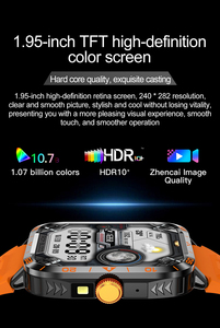 Nuovo Smartwatch ZW59 alla Moda con Monitoraggio della Frequenza Cardiaca, Chiamate, Modalità Multi-Sport e Torcia - Product Image 3