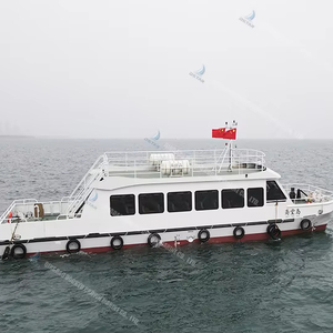 Catamaran en acier multifonctionnel de 49 places - CE, construit sur mesure comme bateau-restaurant - Product Image 2
