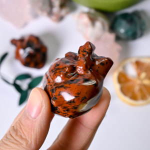 Figuras de Piedras Curativas de Cristal Natural, Talladas a Mano, Corazones de Cristal Multimaterial para Decoración y Elaboración de Regalos - Product Image 5