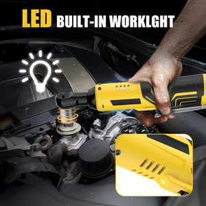 Llave de Impacto Inalámbrica de 20V con Cuadradillo de 3/8 Pulgadas, 45Nm de Torque, Grado DIY, Alimentada por Batería para Automoción CRW-20B-2 - Product Image 2
