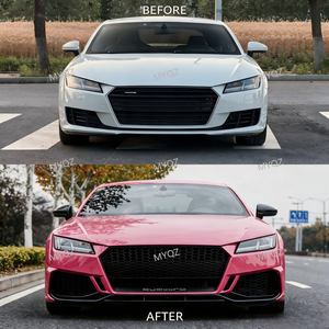 Nouveau Kit Carrosserie Complet Style Icônique TTRS pour <span class=keywords><strong>Audi</strong></span> <span class=keywords><strong>TT</strong></span> <span class=keywords><strong>RS</strong></span> <span class=keywords><strong>MK3</strong></span> 2015-2018 – Pare-chocs, Jupes Latérales, Aileron – Kits de Styling Extérieur de Voiture à Fixation par Vis - Product Image 4