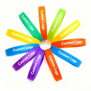 Bracelets en caoutchouc personnalisés avec logo en relief pour les projets de marketing de marque, bracelets en silicone - Product Image 6