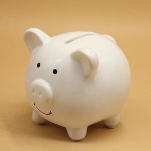 Vacanza regalo Promozionale piggy bank per i bambini di Ceramica di figura del maiale risparmio di denaro box <span class=keywords><strong>ATM</strong></span> banca per i bambini - Product Image 4