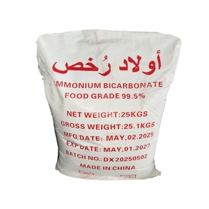 Poudre à lever de qualité alimentaire DIXING, bicarbonate de sodium, bicarbonate d'ammonium NH4HCO3 pour biscuits et pain - Product Image 1