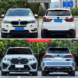 Kit Carrozzeria Non Distruttivo 2024 G05 X5M per <span class=keywords><strong>BMW</strong></span> <span class=keywords><strong>X5</strong></span> 2014-2018 F15, Aggiornamento Auto con <span class=keywords><strong>Paraurti</strong></span> Anteriore e Posteriore - Product Image 2