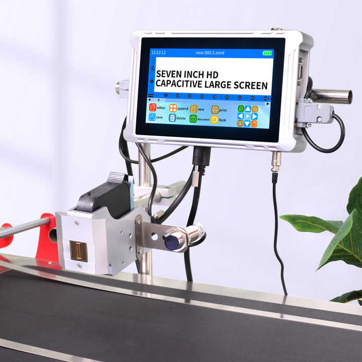 Online Continuous Inkjet Printer for Large Character Print on Factory Assembly Conveyor Belts
