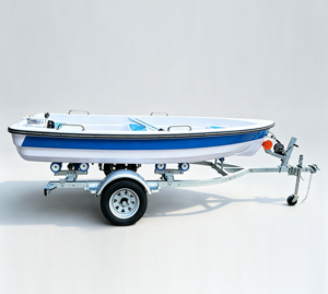 <span class=keywords><strong>Remorque</strong></span> à <span class=keywords><strong>bateau</strong></span> galvanisée à chaud 5,66 m (19 pi) à essieu unique, capacité de charge <span class=keywords><strong>750</strong></span> <span class=keywords><strong>kg</strong></span>, pour <span class=keywords><strong>bateau</strong></span> de pêche avec cabine Cuddy - Product Image 2