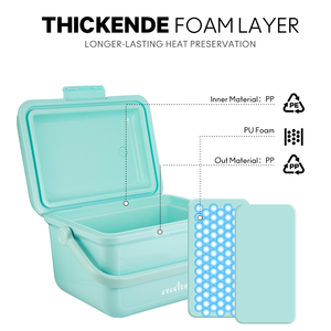 PP nhựa 15L thực phẩm mát hộp vuông di động giao thông vận tải CoolBox Ice gạch booler bia hộp mát - Product Image 4