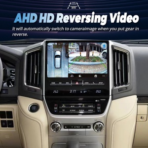 Kits de mise à niveau de l'intérieur de la voiture avec unité principale Android 13, 10 pouces, pour Toyota Land Cruiser LC200 LC300 2008-2021, Carplay, GPS, lecteur vidéo - Product Image 4