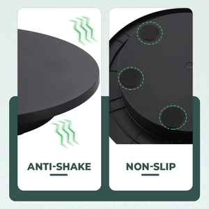 Оптовая продажа, вращающийся электрический поворотный стол с 360 градусами, стойка для фото-и видеосъемки, поворотный стол, максимальная нагрузка 100 кг - Product Image 5