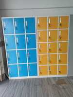 HY Usine Directe 6 Portes En Acier Armoire Casier Armoires En Métal Personnel Scolaire En Acier De Stockage En Métal Gym Casiers