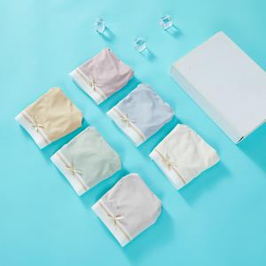 Culottes Hipster pour Fille en Soie Glacée, Sans Coutures, Effet Seconde Peau, Taille Mi-Haute, Entrejambe en Coton, Anti-Bactériennes, Usage Quotidien, Été - Product Image 3