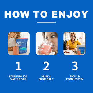 Nutrition sportive Mélange <span class=keywords><strong>de</strong></span> poudre <span class=keywords><strong>de</strong></span> boisson énergétique électrolytique Hydratation rapide Soulagement du <span class=keywords><strong>stress</strong></span> Récupération <span class=keywords><strong>de</strong></span> la performance avec <span class=keywords><strong>magnésium</strong></span> sodique - Product Image 3