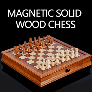 Juegos <span class=keywords><strong>de</strong></span> Ajedrez <span class=keywords><strong>de</strong></span> cajón magnético personalizados con <span class=keywords><strong>instrucciones</strong></span>, regalos para adolescentes, juegos familiares, juguete educativo para niños y adultos <span class=keywords><strong>de</strong></span> 13 pulgadas - Product Image 3