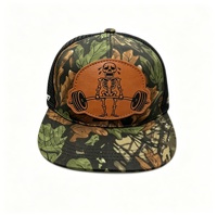 Casquette personnalisée Wecondo pour homme, casquette de pêche, casquette de camionneur, camouflage, effet vieilli, protection solaire, coton, chasseur, casquette camouflage personnalisée pour usage extérieur