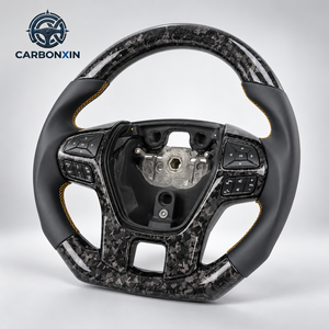 Volant en fibre de carbone forgé sur mesure pour Ford Ranger Next Gen Raptor Everest Bronco T7 Px3 T6 2022 2017 2024 2023 - Product Image 2