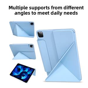 Pour <span class=keywords><strong>iPad</strong></span> Air 6 Clip magnétique <span class=keywords><strong>double</strong></span> face <span class=keywords><strong>Pro</strong></span> 11 Léger 13 Pliable en K <span class=keywords><strong>Écran</strong></span> vertical 45° 10ème génération 2024 Applicable 220 - Product Image 4