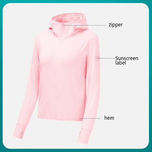 Fabricante de Ropa de Secado Rápido con Protección Solar UV UPF 50+, Chaqueta de Exterior al por Mayor, Manga Larga, con Capucha, para Hombre - Product Image 2