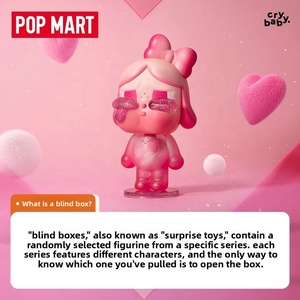 POP MART Crying Again シリーズ アニメ PVC アクションフィギュア 1/12 スケール ゲスバッグ オーナメント ホームデコレーション デスクトップモデル ユニセックスギフト - Product Image 6