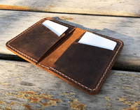 Dompet uang kartu kredit pria, kulit ramping minimalis desain kasual terbaru dengan harga terbaik dan terjangkau