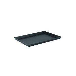 Bandeja rectangular para hornear de acero azul, 30 × 23 × 3 cm, con esquinas abullonadas, Ballarini - Product Image 1