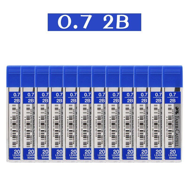 0,7 mm 2B [juego de 12 cajas]