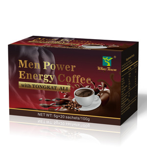 Männer Power Energy Maca mit Ali Male Enhances Man Instant Boost Kaffee Tongkat Exportieren von Männer kaffee Natural Herbs - Product Image 5