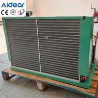 Unité de condensation à serpentin compacte pour vitrine de crème glacée, réfrigération commerciale