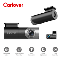 Carlover Dashcam Voor en Achter 4K Camera Verborgen WiFi Dashcam 4K 2160P Camera voor Auto Dashcam