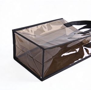 Sacs de courses en plastique recyclables de haute qualité avec logo personnalisé pour vêtements, sous-vêtements, chaussures, fourrure pour les supermarchés - Product Image 5